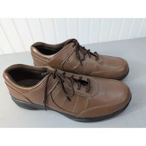 Cary Country Leather Shoes Mens Size 11.5M Rugged Casual Footwear Crosby Lace Up